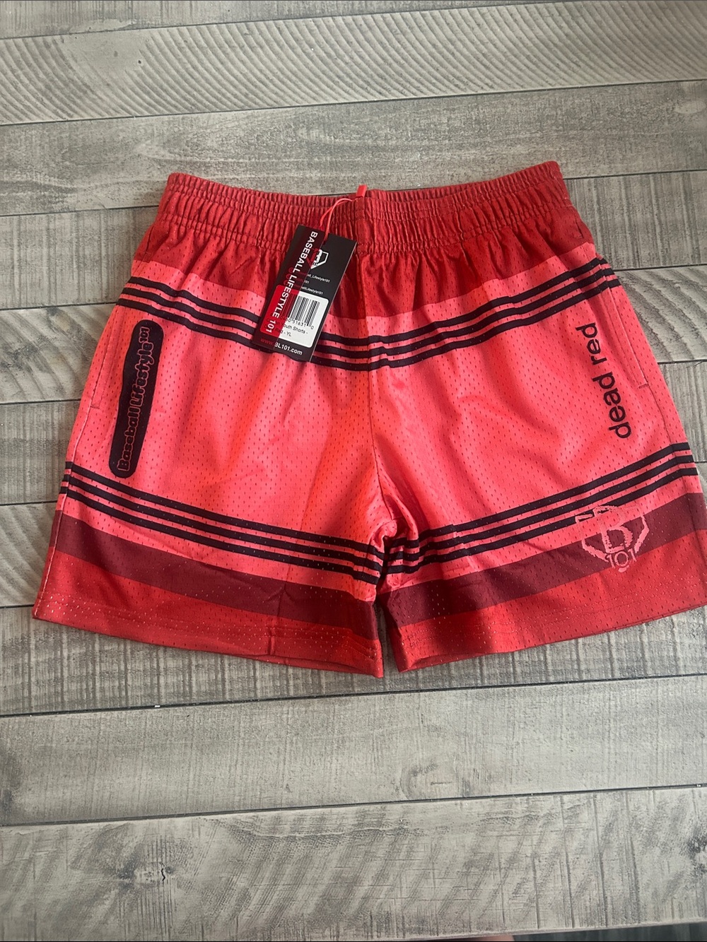 Kids' Casual Pull-On Shorts in Dead Red
